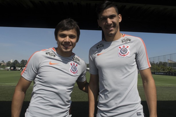Romero e Balbuena jogaram juntos no Corinthians entre 2016 e 2018