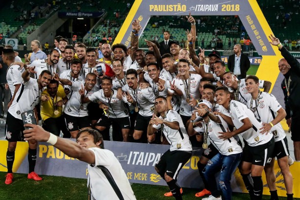 Corinthians foi campeão estadual dentro do Allianz Parque