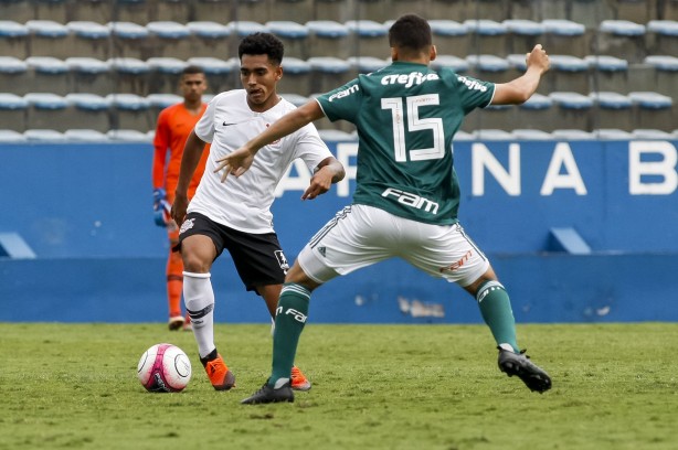 Du em ao na final do Paulista Sub-20 2018, contra o Palmeiras