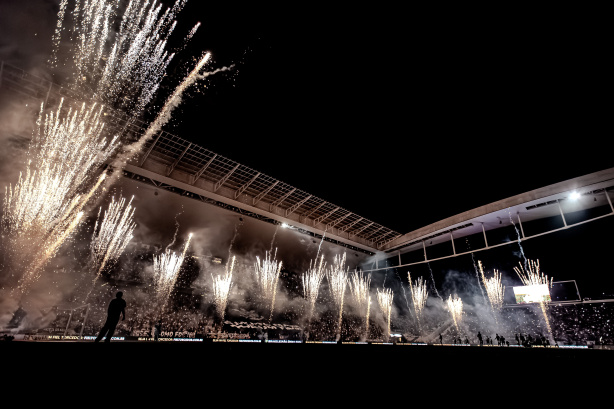 Corinthians promete grande festa e refor�a opera��o na Neo Qu�mica Arena para final do Paulist�o