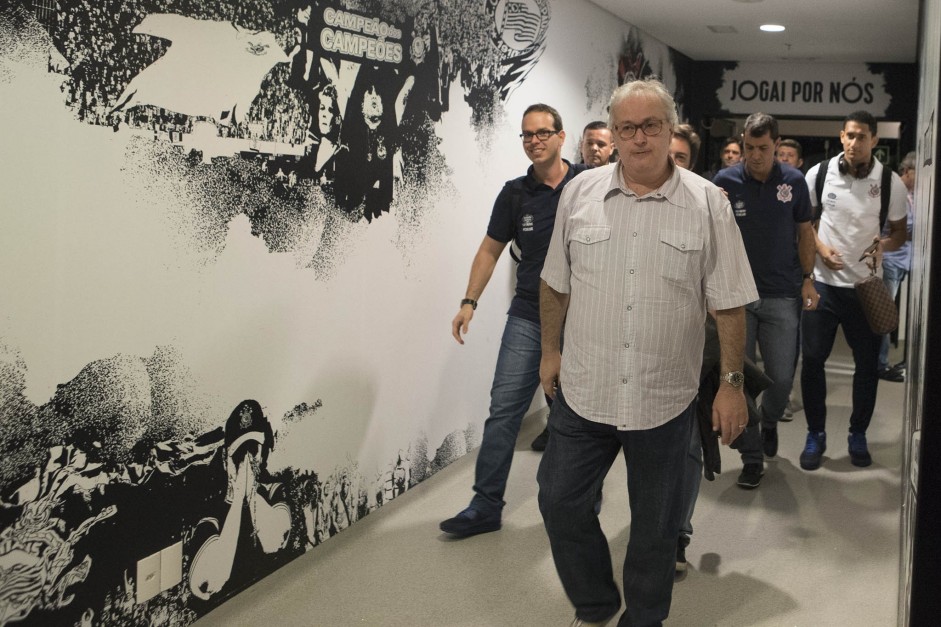 Presidente do Corinthians explicou a situação de três jogadores no clube
