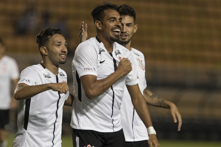 Clayson, Júnior Dutra e Pedro Henrique: trio ainda não jogou Libertadores