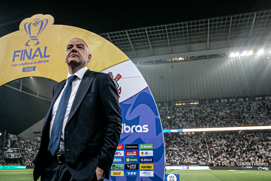 Presidente da Fifa na final da Copa de Brasil
