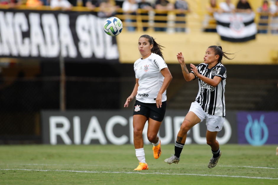 Millene em campo na partida do Corinthians contra o Atl�tico-MG, pelo Brasileir�o