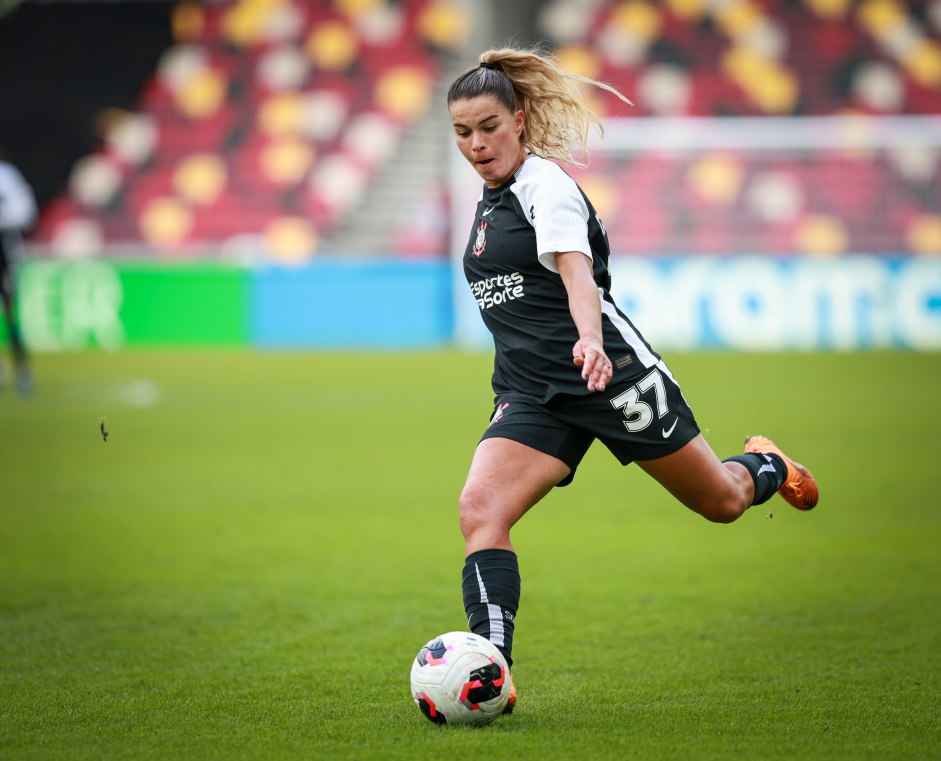 Tamires em a��o diante do Gotham pela Copa das Campe�s